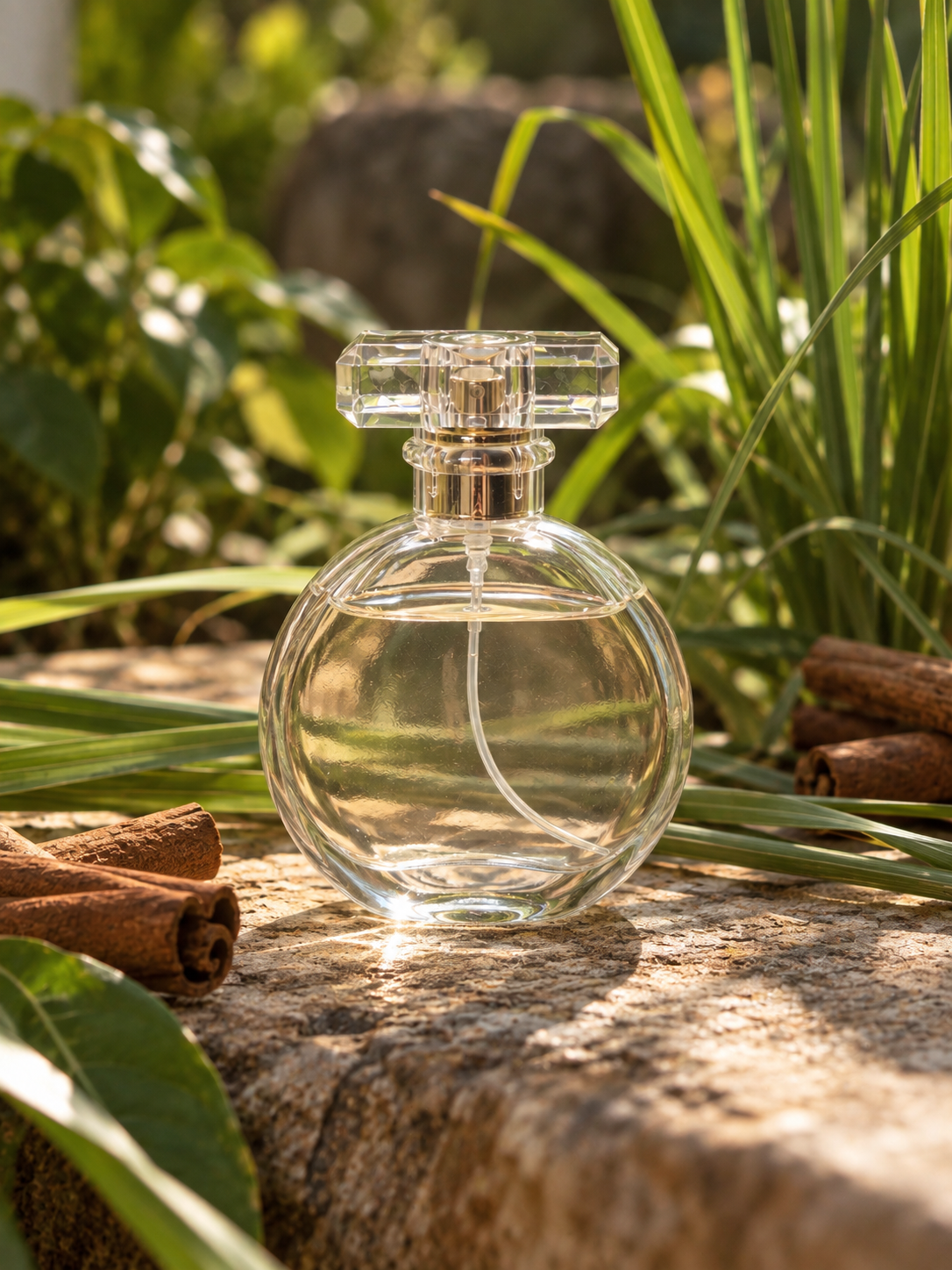 Frasco do perfume natural Lakshmi